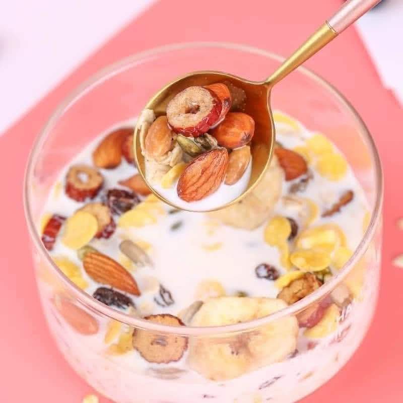[ Sẵn hàng ] Ngũ cốc Mix hoa quả siêu ngon ăn vặt siêu dưỡng chất