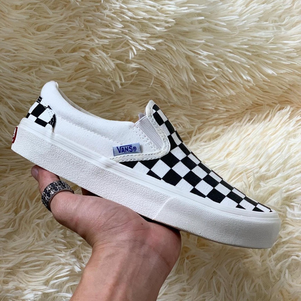 [Full box-Ảnh tụ chụpt] Vans Vault Caro đen trắng