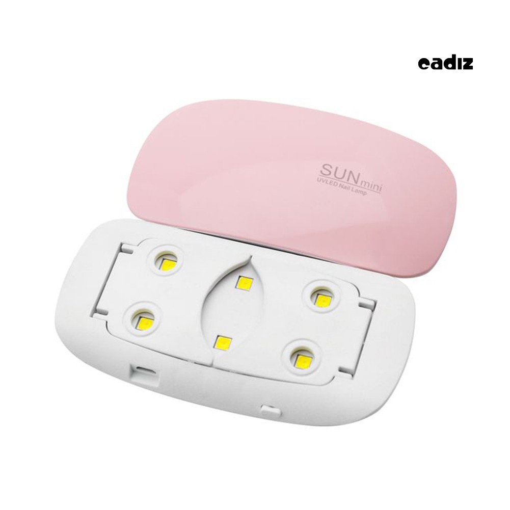 [Hàng mới về] Đèn Led Mini 6W Làm Khô Sơn Móng Tay Chất Lượng Cao