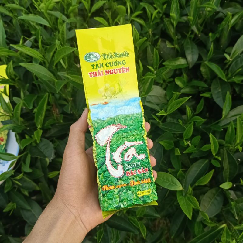 Chè thái nguyên nõn tôm đặc sản tân cương gói 100g TRÀ XANH OFFICIAL TB05