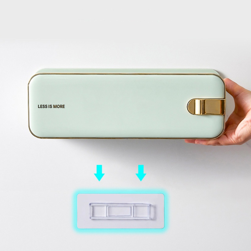 Kệ Đựng Đồ Trang Điểm Treo Tường Không Cần Đục Lỗ Dành Cho Phòng Tắm