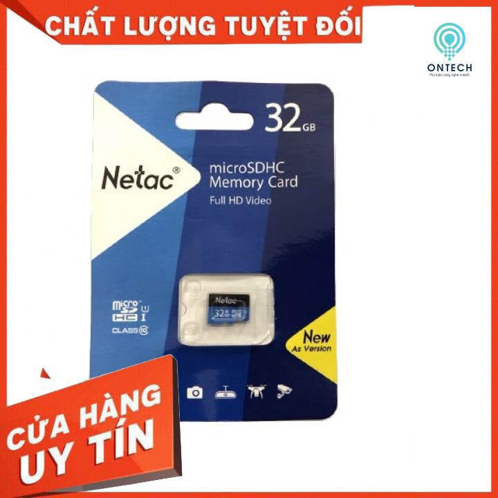 Thẻ nhớ Netac 32gb Chính hãng bảo hành 5 năm | WebRaoVat - webraovat.net.vn