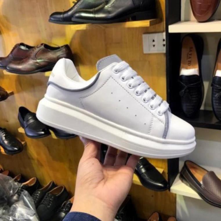 [Siêu Hot] Giày MCQUEEN Phản quang, Hoa Cúc, Gót Đen full sz (36-43) | BigBuy360 - bigbuy360.vn