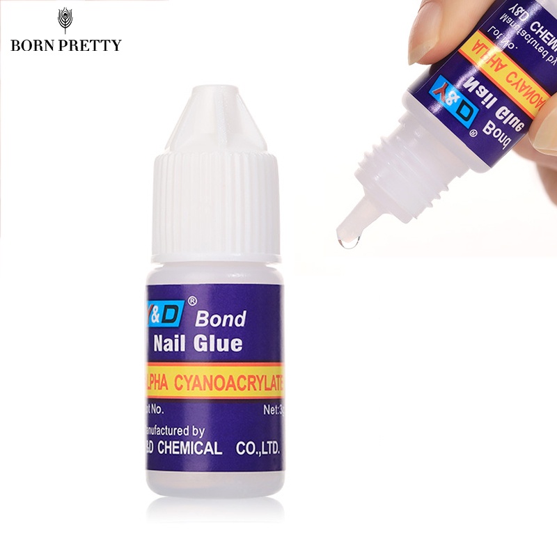 Born Pretty Keo dán móng tay Nail Glue 3ml