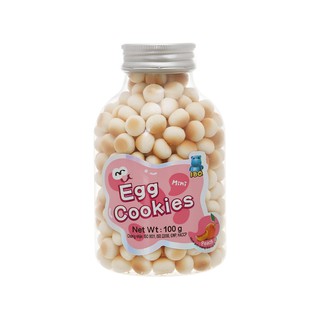 Bánh trứng mini huơng đào I.B.O hũ 100g