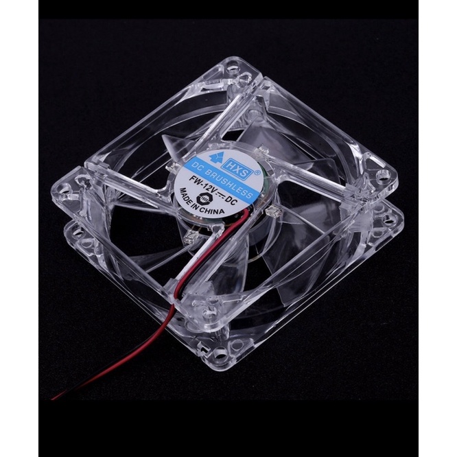 fan case 80mm trong suốt có đèn led | BigBuy360 - bigbuy360.vn