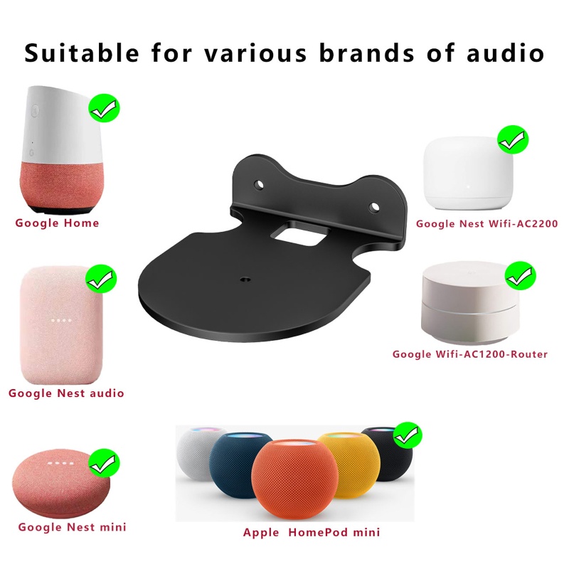 Giá Đỡ Loa Gắn Tường Mini forEcho dot 4 HomePod