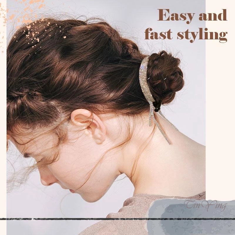 GETNOIVAS Kẹp Tóc Đính Ngọc Trai Thời Trang Cho Nữ