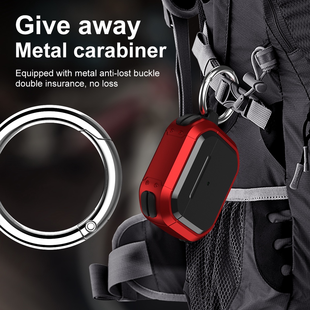 Vỏ Bảo Vệ Hộp Sạc Tai Nghe AirPods3 / 2Gen Bằng TPU / PC / Da Giả Lập Thể Phát Triển Tốt Hơn 2021