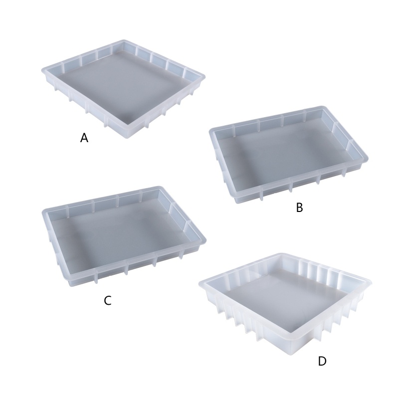 Khuôn Silicone Hình Học / Vuông / Chữ Nhật Làm Trang Sức Thủ Công DIY