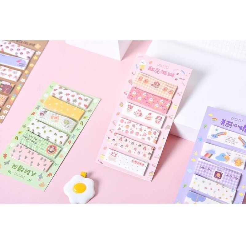 Washi bảng 6 mẫu hình dễ thương