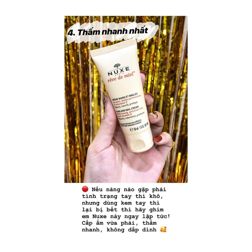 Kem dưỡng tay Nuxe Reve de Miel Hand and Nail Cream | BigBuy360 - bigbuy360.vn