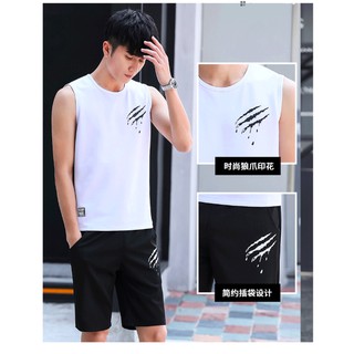 Bộ quần áo thể thao tập gym thoáng chất btn018 asala