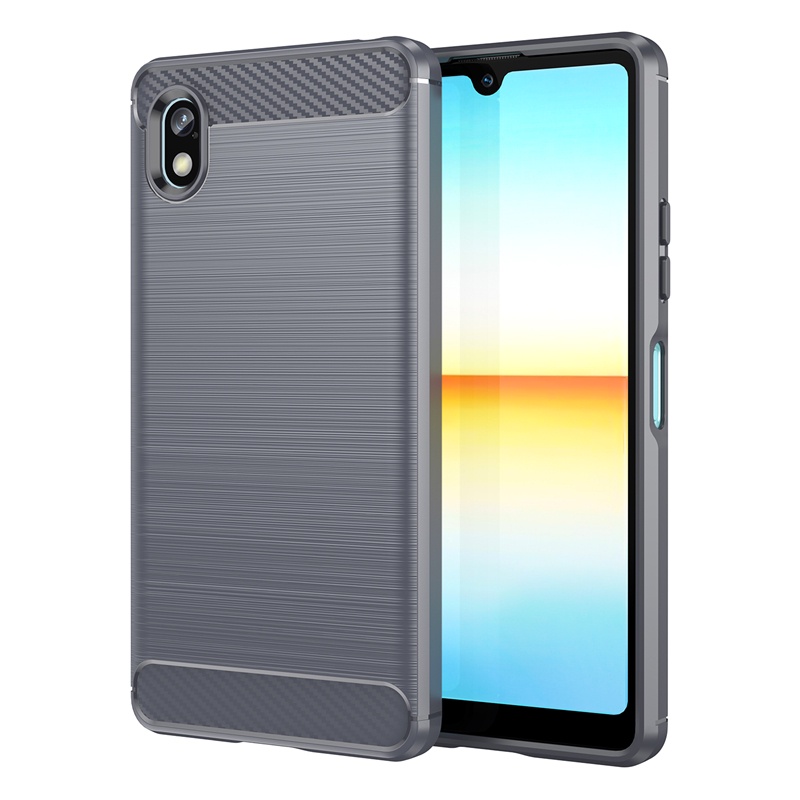 Ốp Điện Thoại Silicon TPU Mềm Chống Sốc Họa Tiết Sợi Carbon Cho Sony Xperia Ace 3