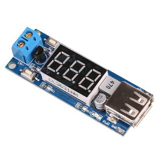 Mạch Hạ Áp Hiển Thị Led Cổng USB 5V-2A