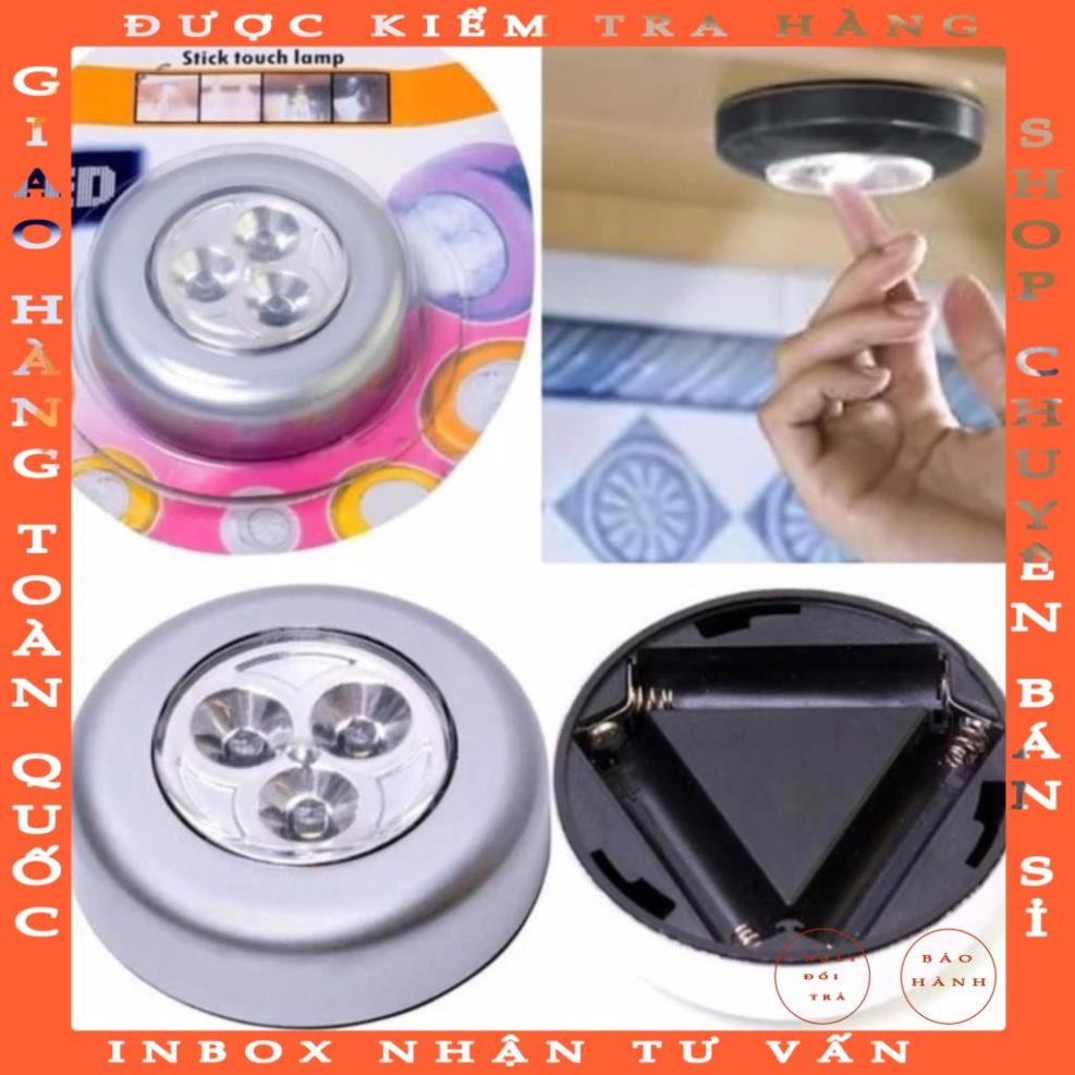 Đèn Led Dán Tường Dùng Gắn Tủ Quần Áo, Lối Đi Hành Lang, Nhà Bếp, Nhà Vệ Sinh, Phòng Ngủ Dùng Pin 3A nghiemxuyen