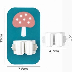 Móc treo chổi, treo cây lau nhà dán tường siêu chắc loại cao cấp