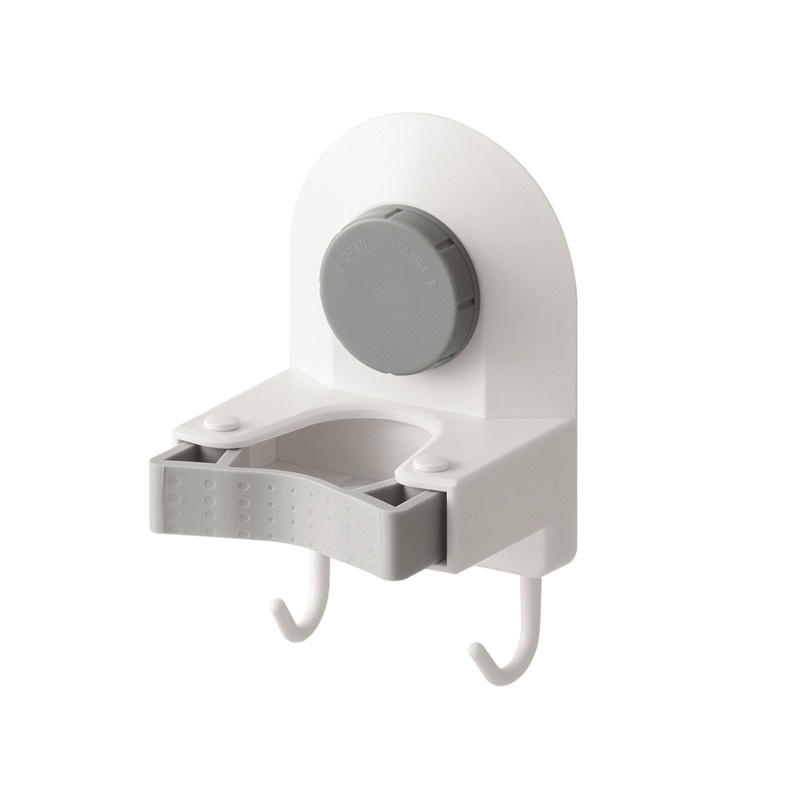 Giá Đỡ Cây Lau Nhà Gắn Tường Kèm Móc Treo Tiện Dụng Cho Phòng Tắm / Nhà Bếp