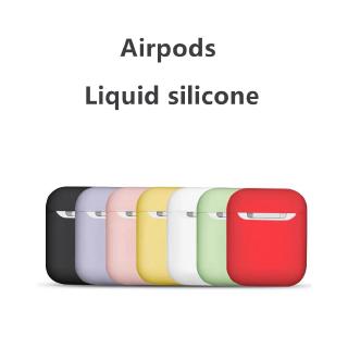 Vỏ Đựng Bảo Vệ Hộp Sạc Tai Nghe Airpods 1 / 2 Bằng Silicone