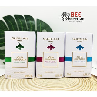 Nước hoa Guerlain Paris Aqua Allegoria Eau De Toilet mini chính hãng 7.5ml [SALE SỐC]