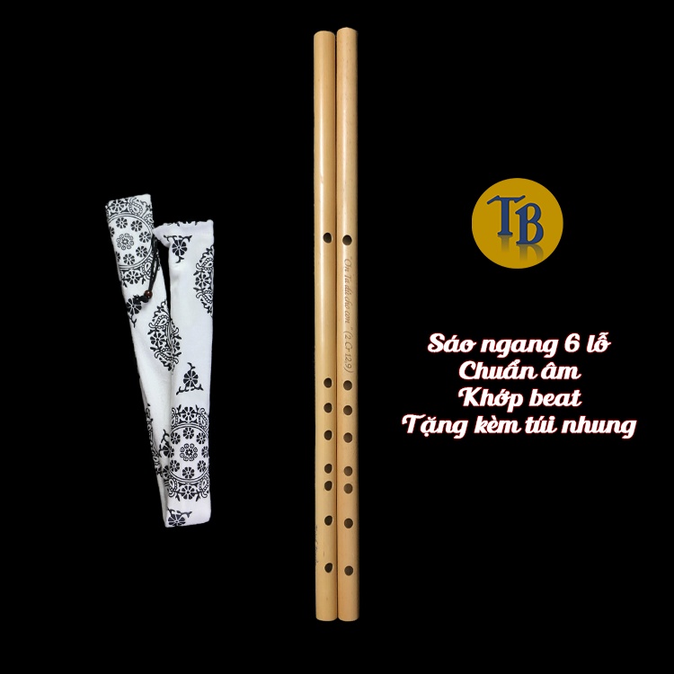 Sáo trúc ngang 6 lỗ, 10 lỗ chuyên nghiệp chuẩn âm - sáo trúc Thanh Tùng