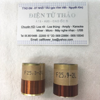 Col 2 tấc - 25,3 -25,9