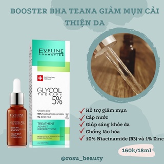 Serum eveline glycol 5% sáng da giảm mụn