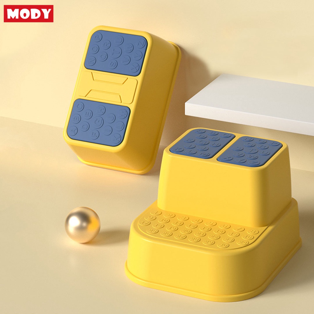 Ghế 2 bậc ghế nhựa bậc thang chống trượt cho bé tự vệ sinh rửa tay rửa mặt Mody M5022
