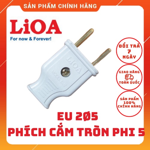 PHÍCH CẮM TRÒN PHI 4 PHI 5 DẸT