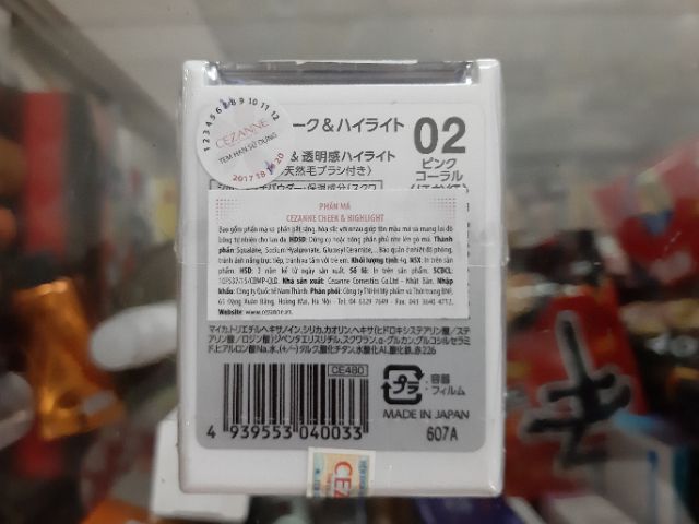 Phấn Má Highlight Cezanne Nhật
