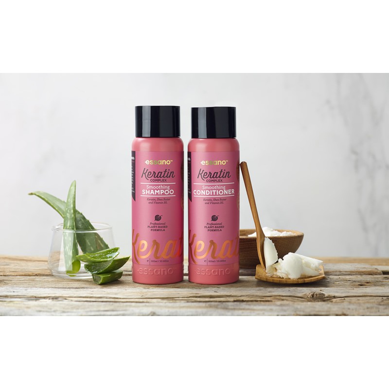 Dầu gội, Dầu xả ESSANO Keratin Complex Smoothing 300ml