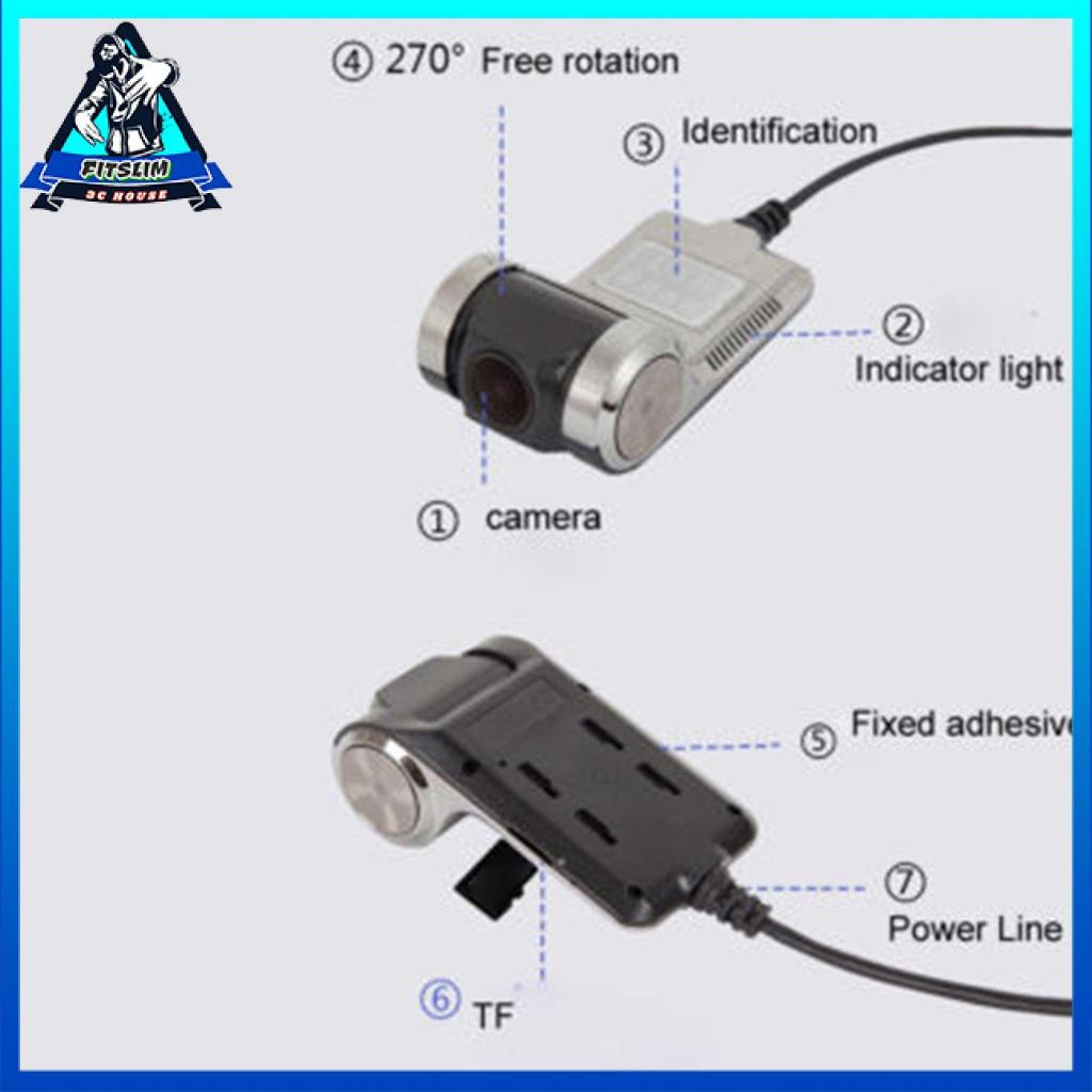 Camera hành trình xe hơi U6 độ phân giải 1080p Wifi