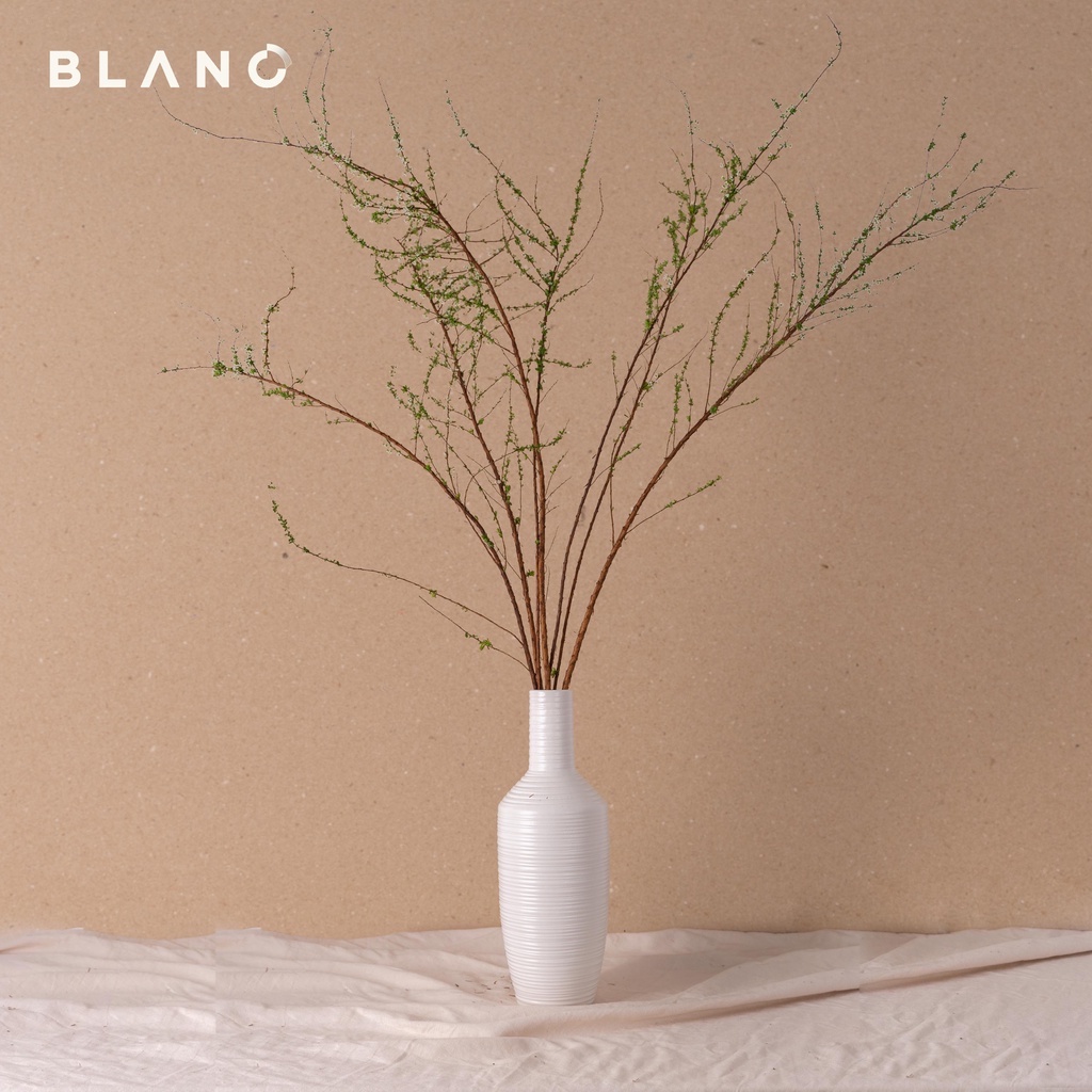 Bình Hoa Gốm Sứ Bát Tràng Chava BLANC' Cao 43cm