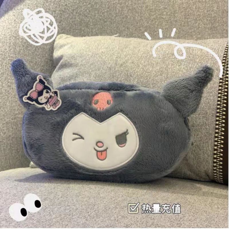 Bóp viết lông cỡ lớn với các nhân vật Cinnamoroll Kuromi Melody Kirby siêu dễ thương