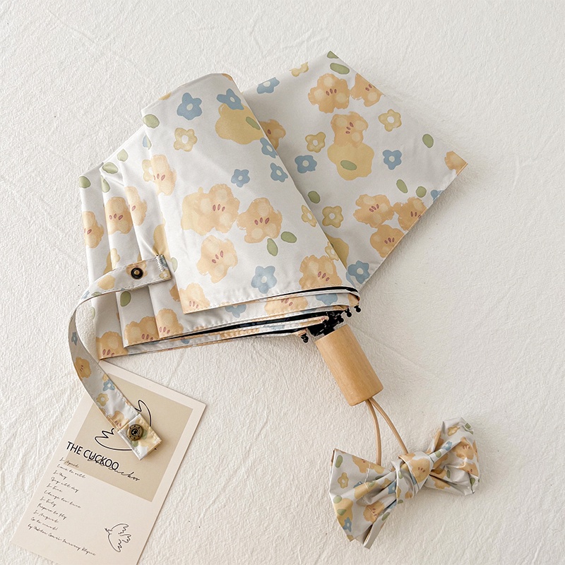 Dù Che Nắng Tự Động Chống Tia UV Mini Bằng Vinyl Parasol