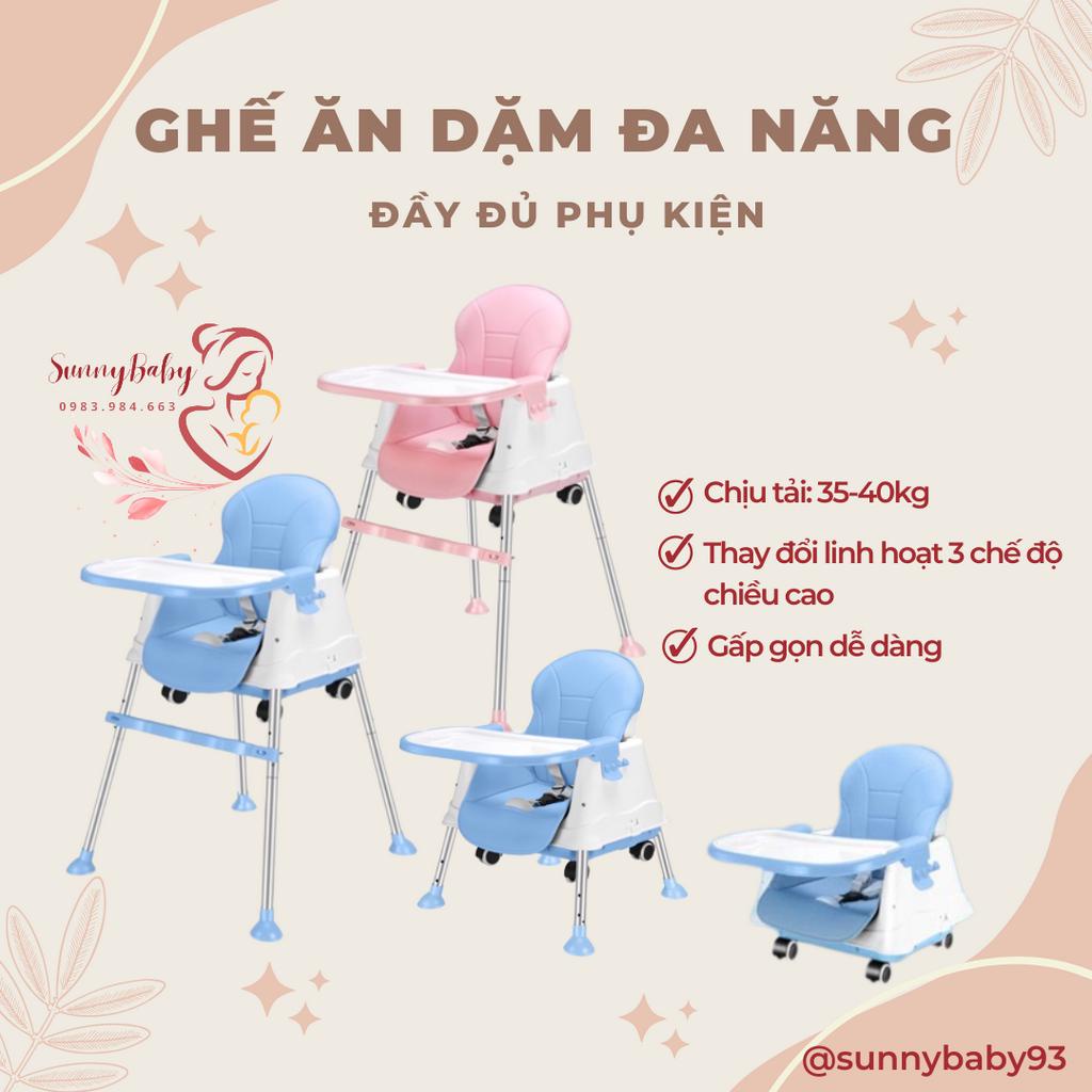 Ghế Ăn Dặm Cho Bé Giá Cực Tốt Chất Lượng Cao - Bàn Ăn Bột Cao Cấp Tiện Lợi Nhỏ Gọn Mẫu Mới