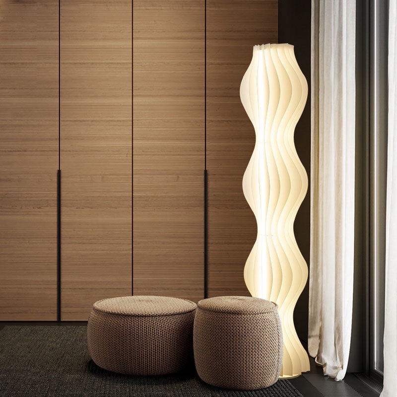 Đèn sàn Decor thiết kế nghệ thuật cao 1.73m ánh sáng 3 màu 21 tấm chao