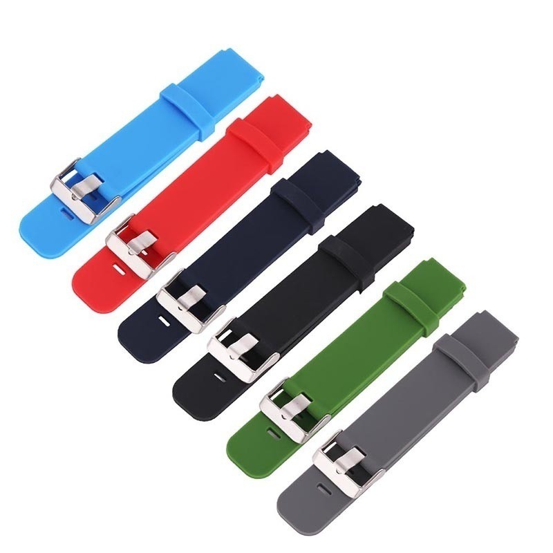 Dây đeo đồng hồ thông minh bằng silicone 18mm cho Motorola MOTO 360 2nd