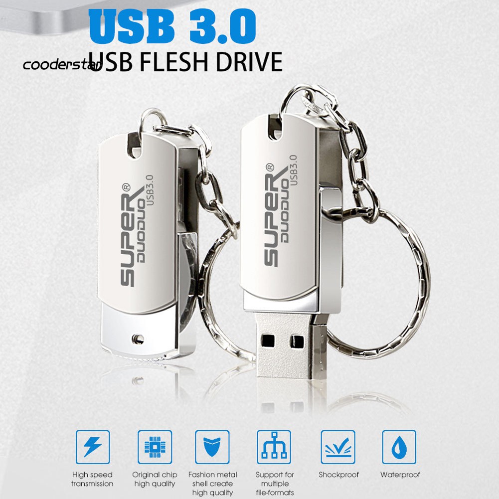 Usb 3.0 4 / 8 / 16 / 32 / 64gb Bằng Kim Loại