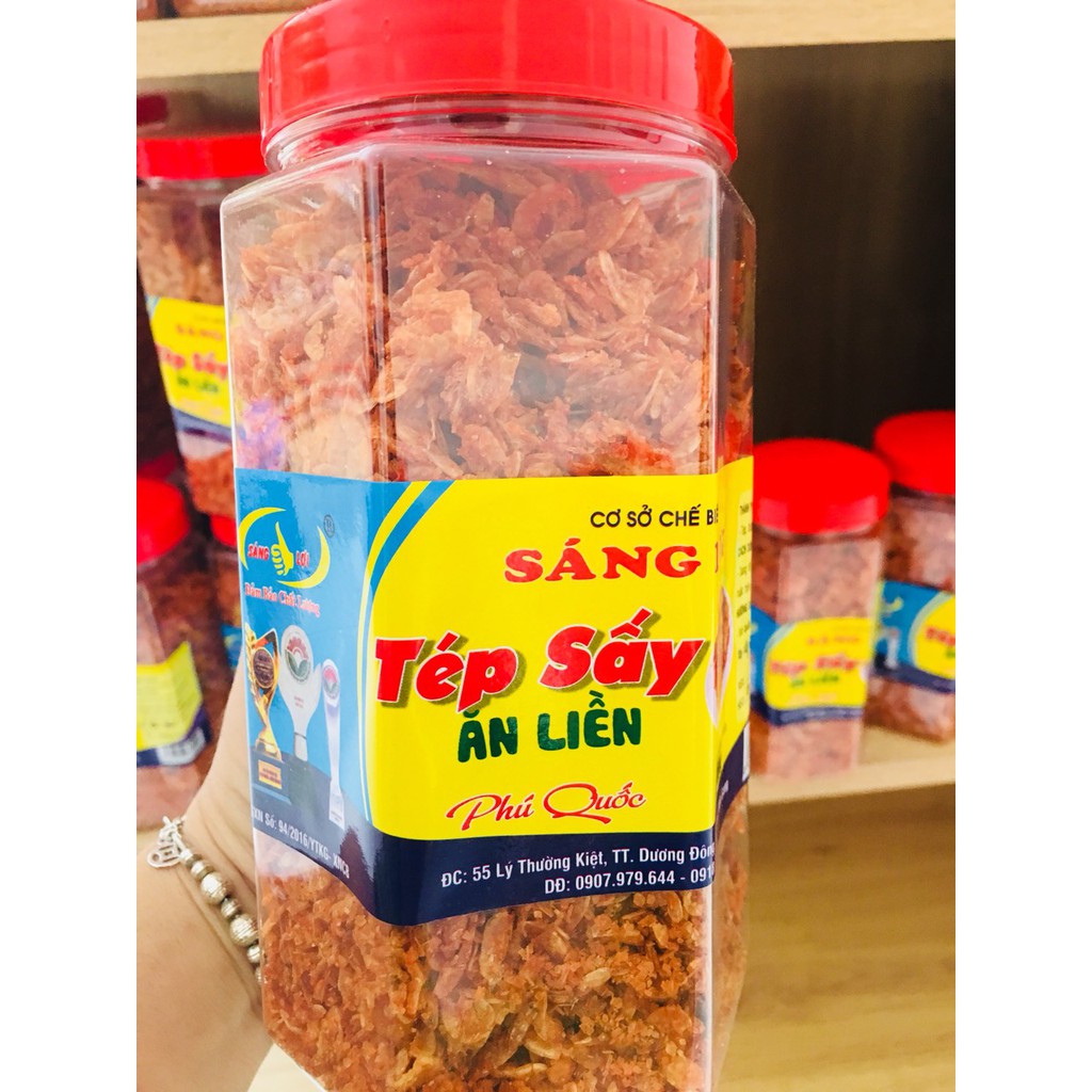 Tép sấy ăn liền -  Đặc sản Phú Quốc thương hiệu Sáng Lợi
