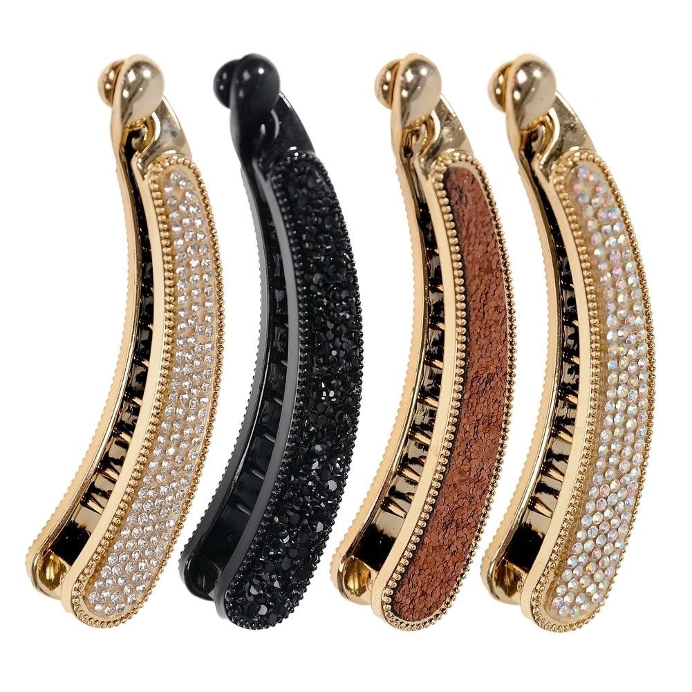 Kẹp tóc đính đá sang trọng cho nữ