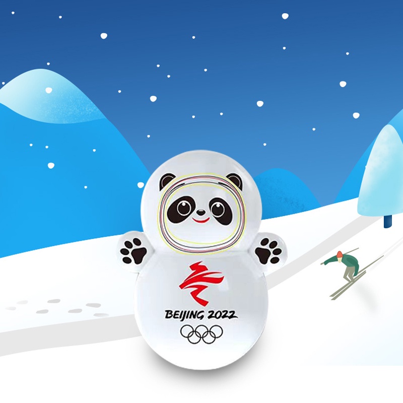 Con Lật Đật Hình Gấu Trúc ZHAN QI TOYS Xinh Xắn