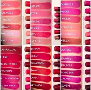 Son City Color Be Matte Lip Sticks. 