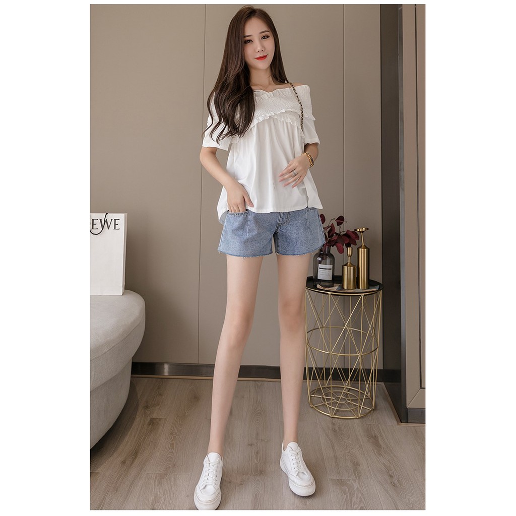 Quần Sooc Bầu Xinh Quần Đùi Bầu Xinh Trẻ Trung Năng Động Q208