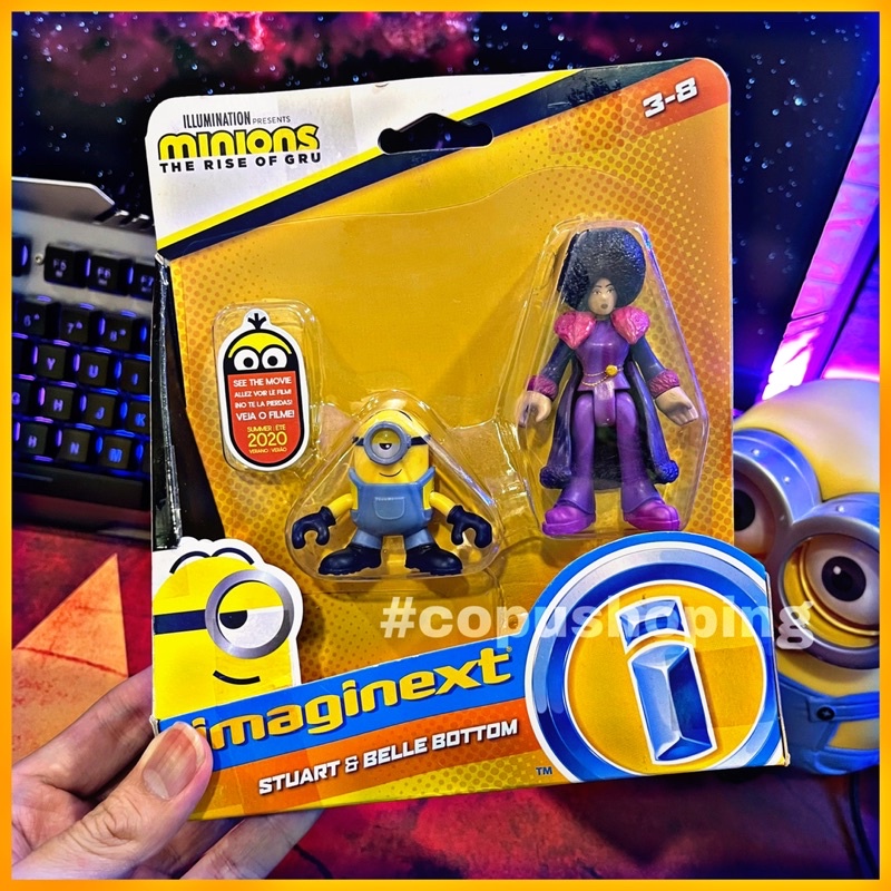 Mô hình Minions Otto và Gru trong sự trỗi dậy của Gru