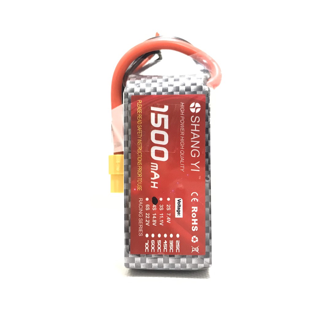 PIN LIPO 4S 1500mAh 100C
