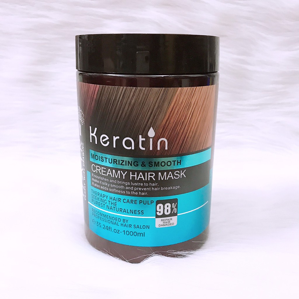 Kem ủ xả tóc Keratin hoặc Luxury Hair Mask 1000ml