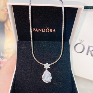 Dây mặt giọt nước mạ bạch kim