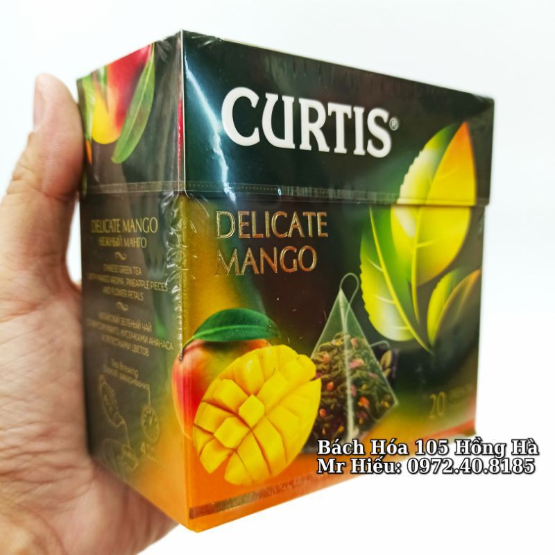 Trà Curtis Nga hộp giấy các vị