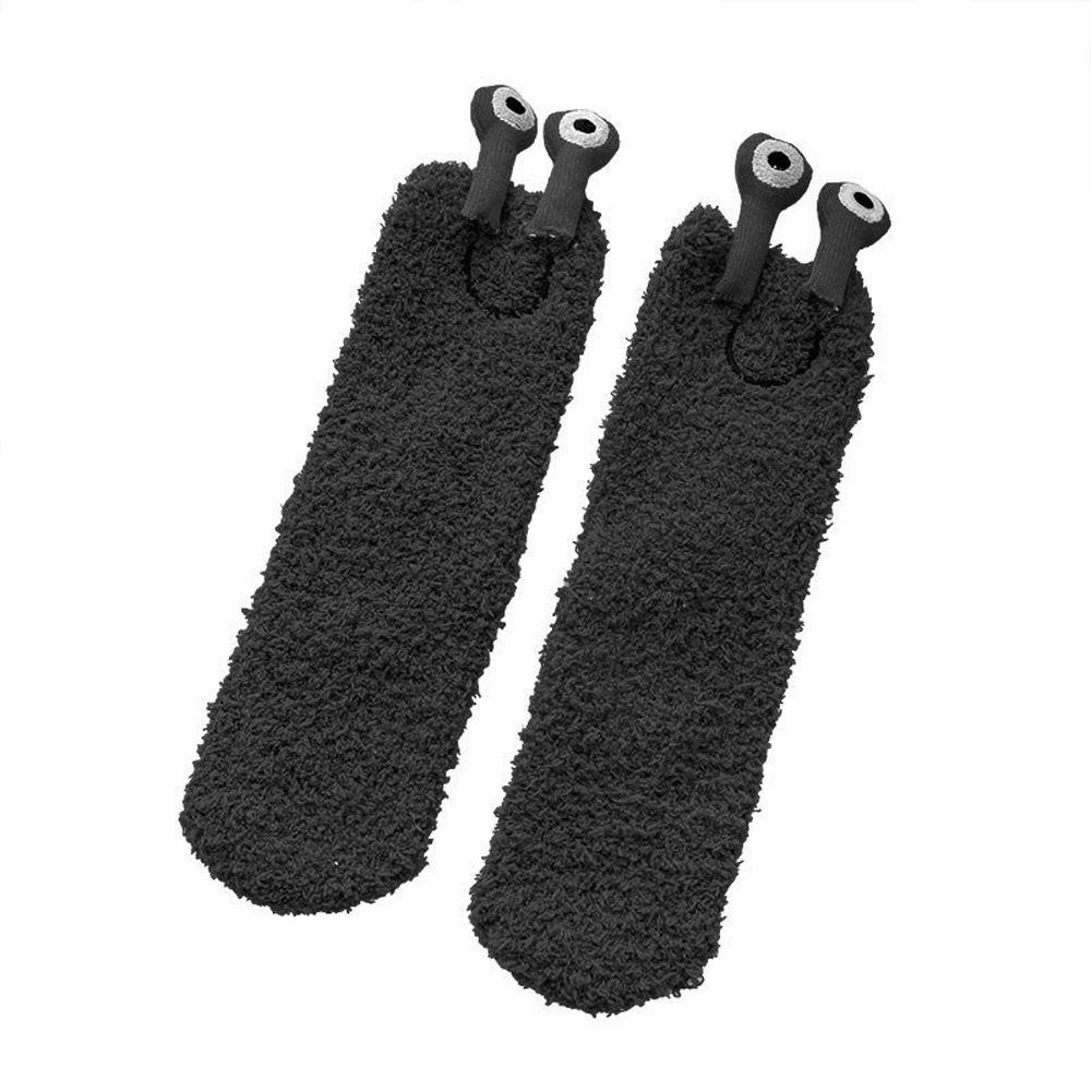 Vớ Ngủ Hình Đôi Mắt Có Ăng Ten Ấm Áp Thời Trang Thu Đông Cho Nữ